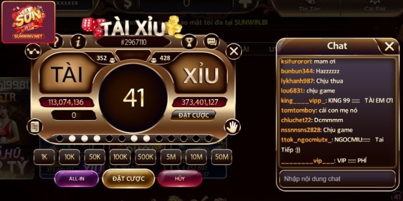 Các loại cược trong game Tài Xỉu Sunwin bạn cần nắm rõ